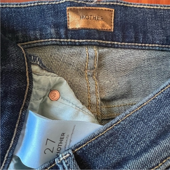 Mother The Insider Crop Step fray Jeans - Picture 8 of 8